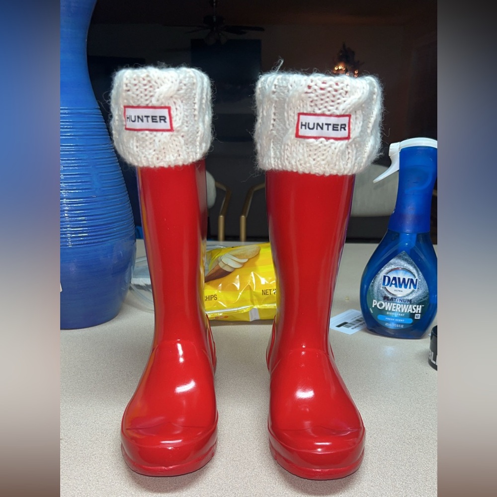 Red Hunter Rainboots